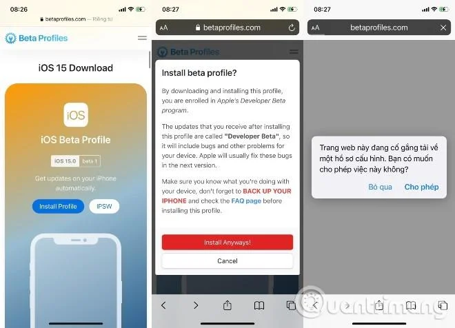 Cara memasang iOS 15 beta, iOS 15 beta awam pada iPhone