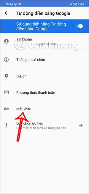 Bagaimana untuk menukar kata laluan yang disimpan pada telefon Android
