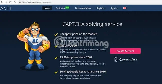 Bagaimana untuk memintas imej ReCAPTCHA Google