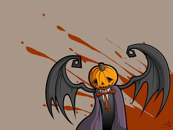 Fondo de pantalla de Halloween para ordenadores.