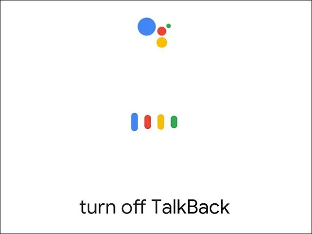 TalkBack をオンに戻す