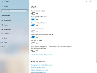 Son Öğeler ve Sık Kullanılan Yerler nasıl devre dışı bırakılır