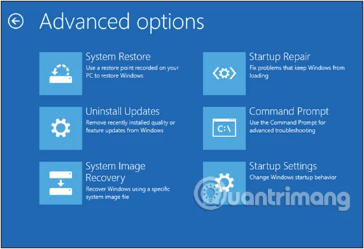 8 cara untuk membuka Pilihan Permulaan Lanjutan pada Windows 10