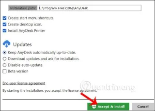 AnyDesk Remote ile uzaktaki bir bilgisayar nasıl kontrol edilir