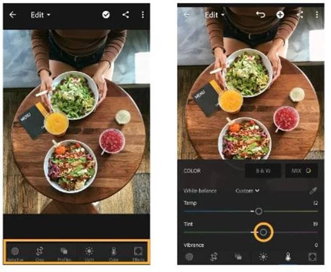 Cara menggunakan Lightroom pada Android