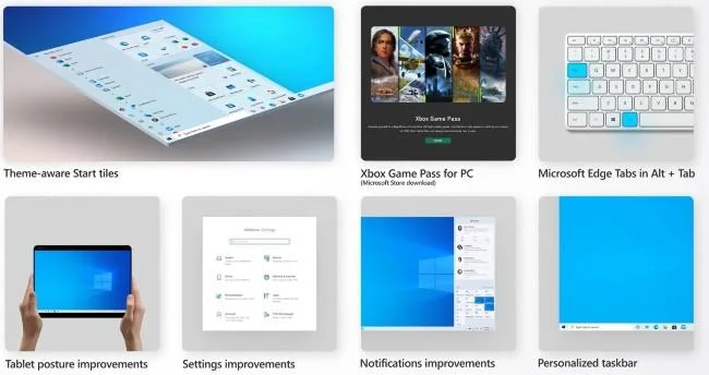 Windows 10 Ekim 2020'deki yeni özelliklerin özeti