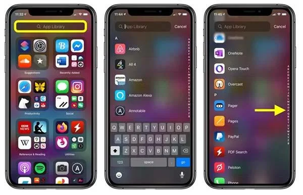 Cara menggunakan Pustaka Apl pada iOS 14