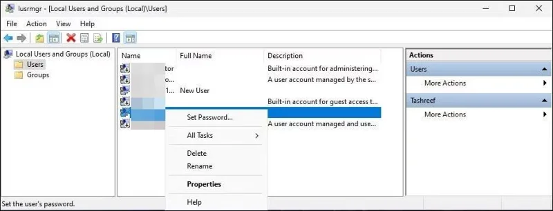 Accountwachtwoord wijzigen in Windows 11