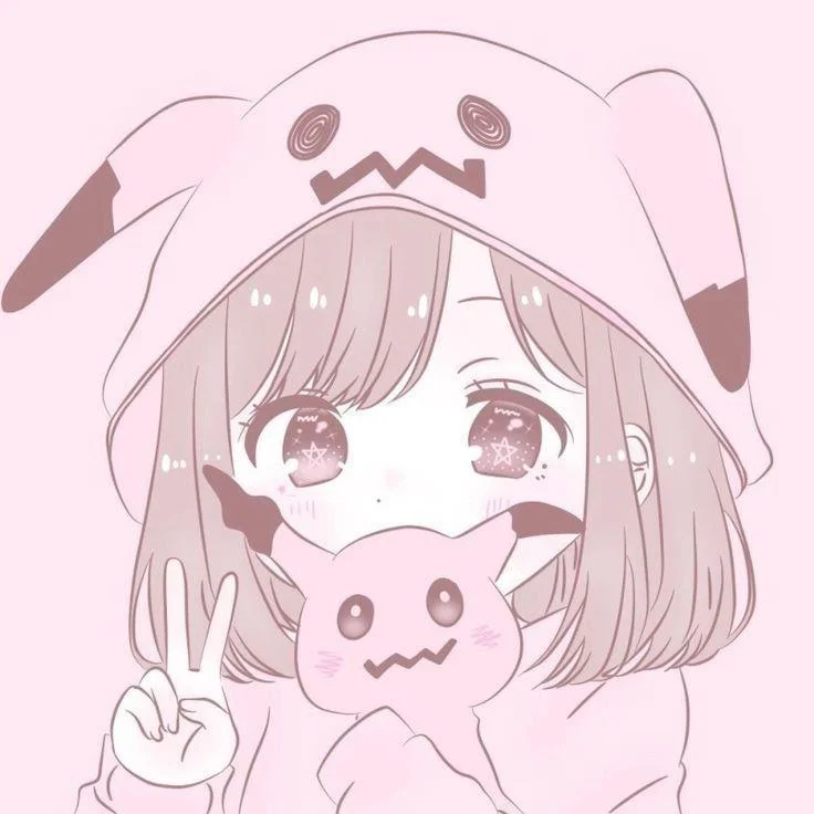Awatar Chibi, uroczy awatar, piękny awatar Chibi
