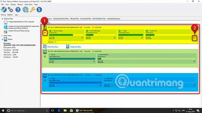 Macrium Reflect を使用してシステム イメージ バックアップを作成および復元する方法