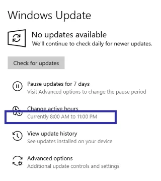 Bagaimana untuk mendayakan/melumpuhkan Waktu Aktif pada Windows 10