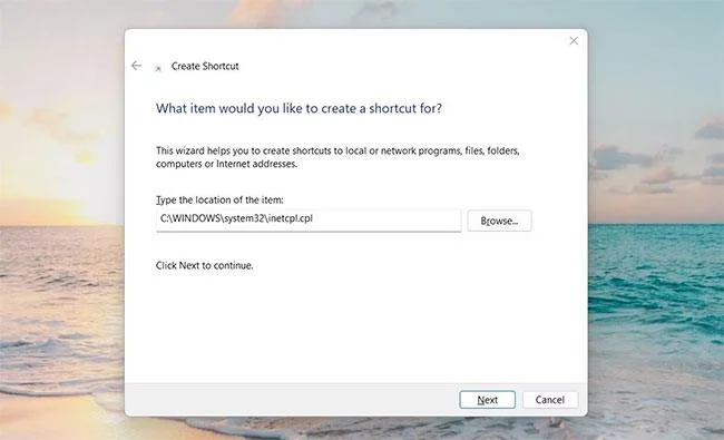 Hoe internetopties te openen in Windows 11