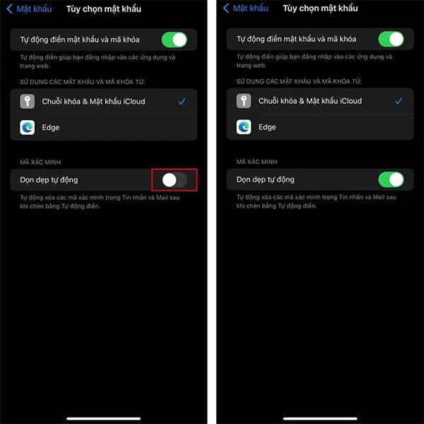 Arahan untuk memadam mesej yang mengandungi kod 2FA secara automatik pada iPhone