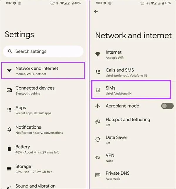 Cómo desactivar la función de llamadas WiFi en Android