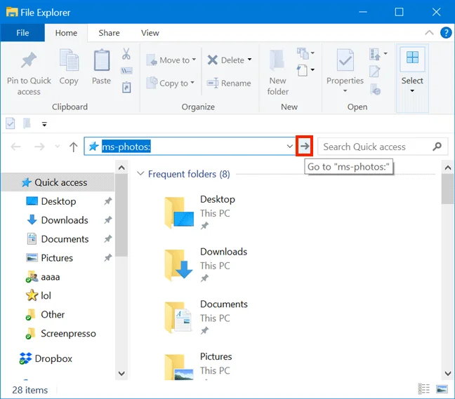 Windows 10 でフォト アプリを開く方法