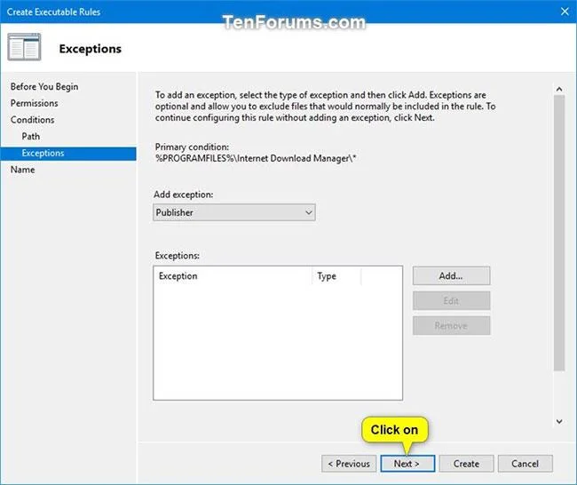 Yürütülebilir dosyaların Windows 10'da çalışmasına izin vermek veya engellemek için AppLocker nasıl kullanılır?