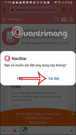 Bagaimana untuk menukar ikon kekunci navigasi pada Samsung