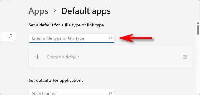 Instructies voor het instellen van de standaardapplicatie om bestanden te openen op Windows 11