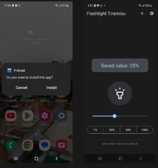 วิธีปรับความสว่างแฟลชบนโทรศัพท์ Android และ iPhone