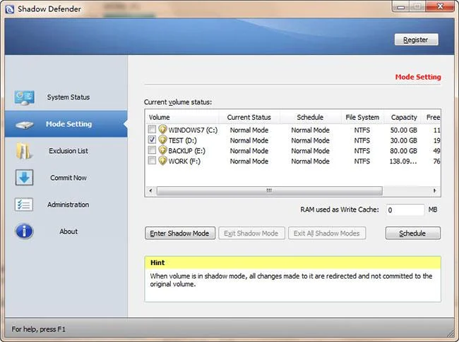 Windows'taki en iyi ve en etkili 3 sabit disk dondurma yazılımı