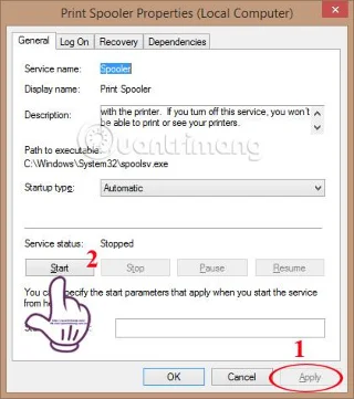 Hatayı düzeltin Yazdırma biriktiricisi hizmeti Windows 10, 8.1, 7'de çalışmıyor