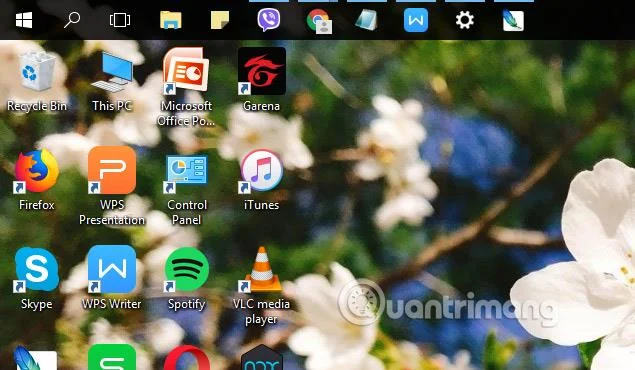 Bagaimana untuk menukar kedudukan Bar Tugas pada Windows 10