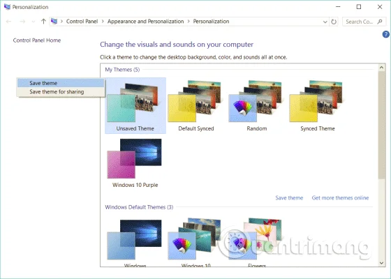 Adakah anda tahu cara mencipta tema Windows 10 anda sendiri?