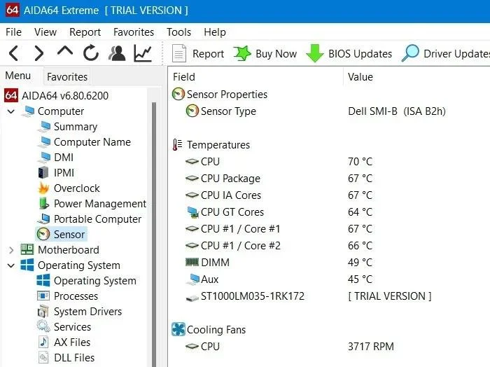 Bagaimana untuk menyemak suhu CPU komputer?