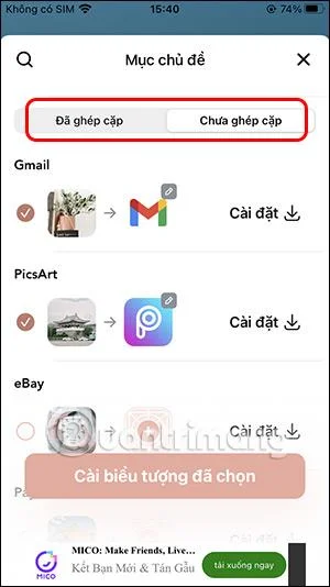 Cara menggunakan Themify untuk mencipta tema iPhone artistik