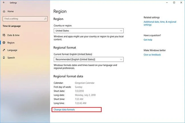 Come modificare le impostazioni regionali su Windows 10