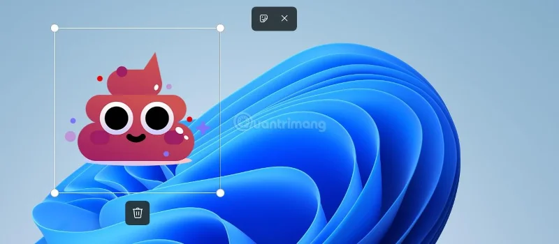 Hoe stickers toe te voegen aan het Windows 11-scherm