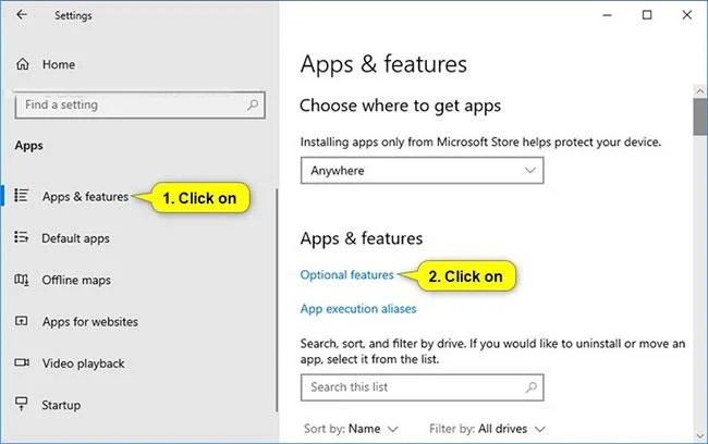 Как добавить/удалить приложение XPS Viewer в Windows 10