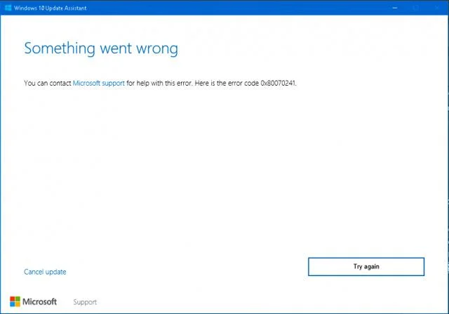 Ralat 0x8007042b semasa mengemas kini Windows 10 April 2018 dan cara membetulkannya