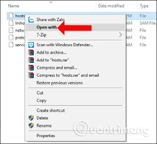 Bagaimana untuk membuka fail hos pada Windows