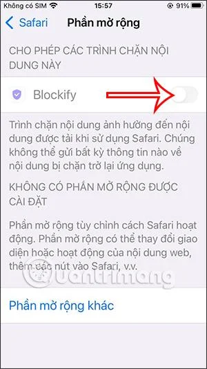 Bagaimana untuk memasang sambungan pada Safari iPhone