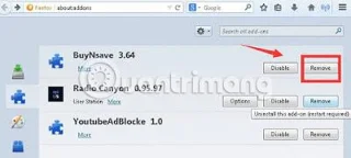 Chrome ve diğer tarayıcılarda SpecialSearchOption nasıl kaldırılır