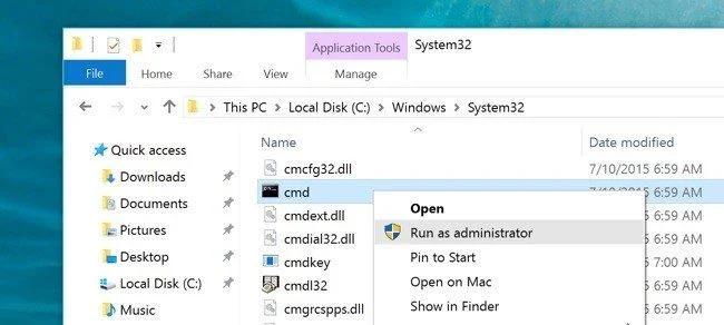 12 cara mudah untuk membuka CMD - Command Prompt pada Windows 10