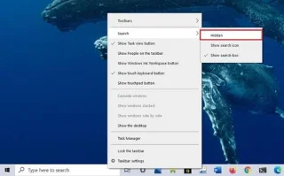 Bagaimana untuk mengoptimumkan ruang Bar Tugas pada Windows 10