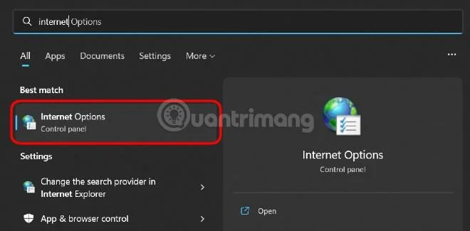 Hoe u Internet Explorer op Windows 11 opent, maakt u een snelkoppeling om IE op Windows 11 te openen