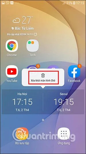 Cómo mostrar 2 zonas horarias en teléfonos Samsung