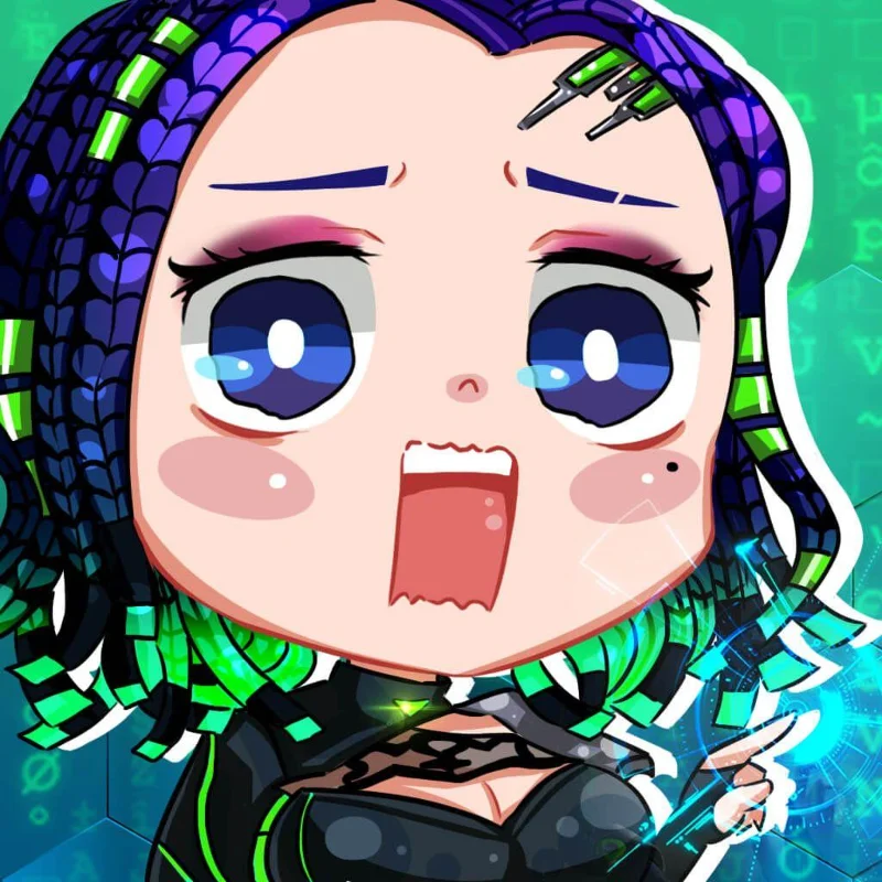 Awatar Chibi, uroczy awatar, piękny awatar Chibi