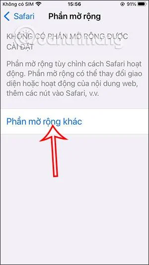 Bagaimana untuk memasang sambungan pada Safari iPhone
