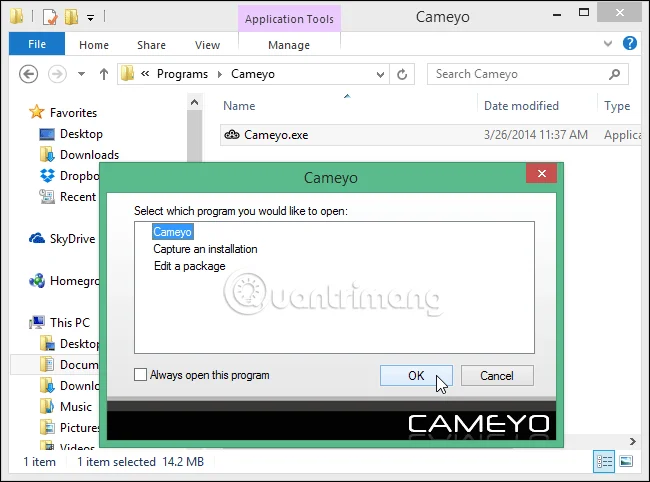 Cameyo kullanarak Windows'ta yazılımın taşınabilir sürümleri nasıl oluşturulur?