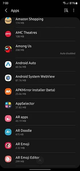Bagaimana untuk membetulkan ralat ranap apl baru-baru ini pada Android