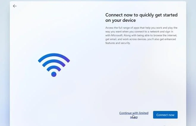 İnternet olmadan Windows 11 nasıl kurulur, Microsoft hesabı olmadan Windows 11 nasıl yüklenir