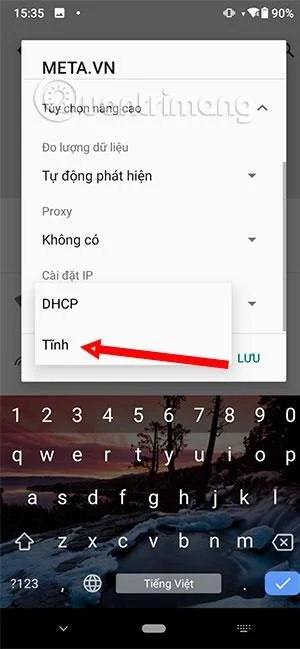 Comment changer l'adresse IP du téléphone