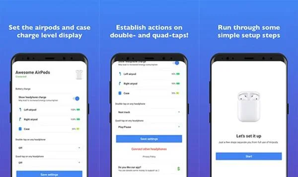 Untuk pengalaman AirPods terbaik pada Android, gunakan apl ini