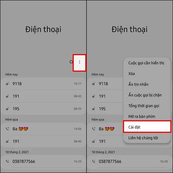 Bagaimana untuk menetapkan kertas dinding panggilan pada Samsung