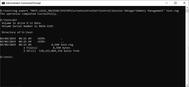 Windows'ta Kayıt Defteri anahtarı nasıl dışa aktarılır