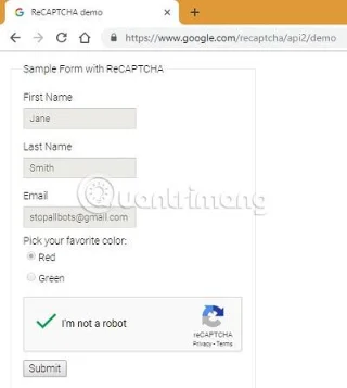 Bagaimana untuk memintas imej ReCAPTCHA Google